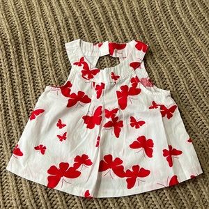 Janie and Jack baby girl top size 6-12 months excellent condition